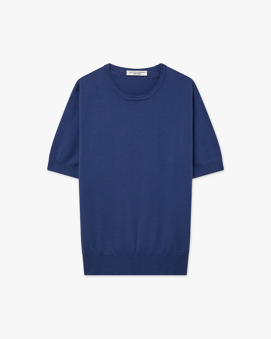 Women's Oasi Tee - Blue Cotone