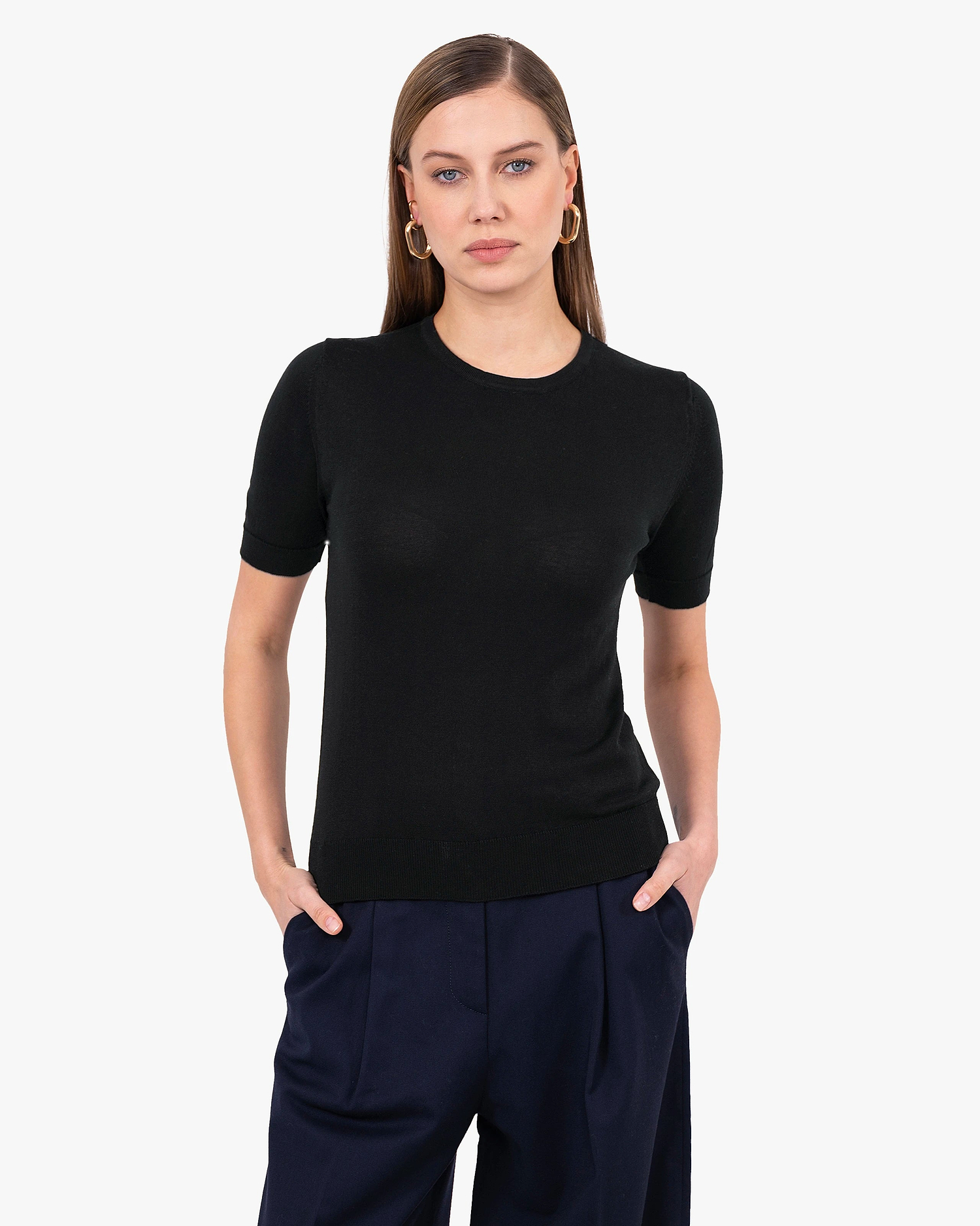Women's Oasi Tee - Black Cotone
