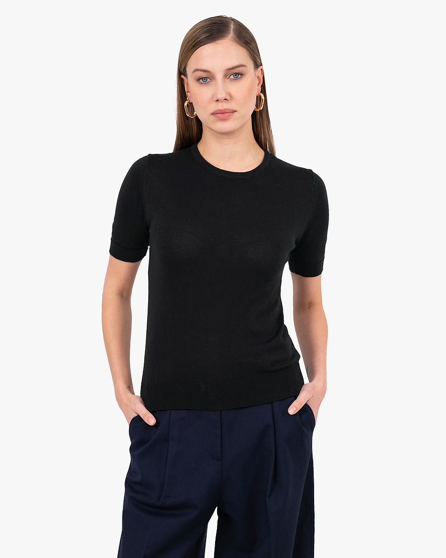 Women's Oasi Tee - Black Cotone