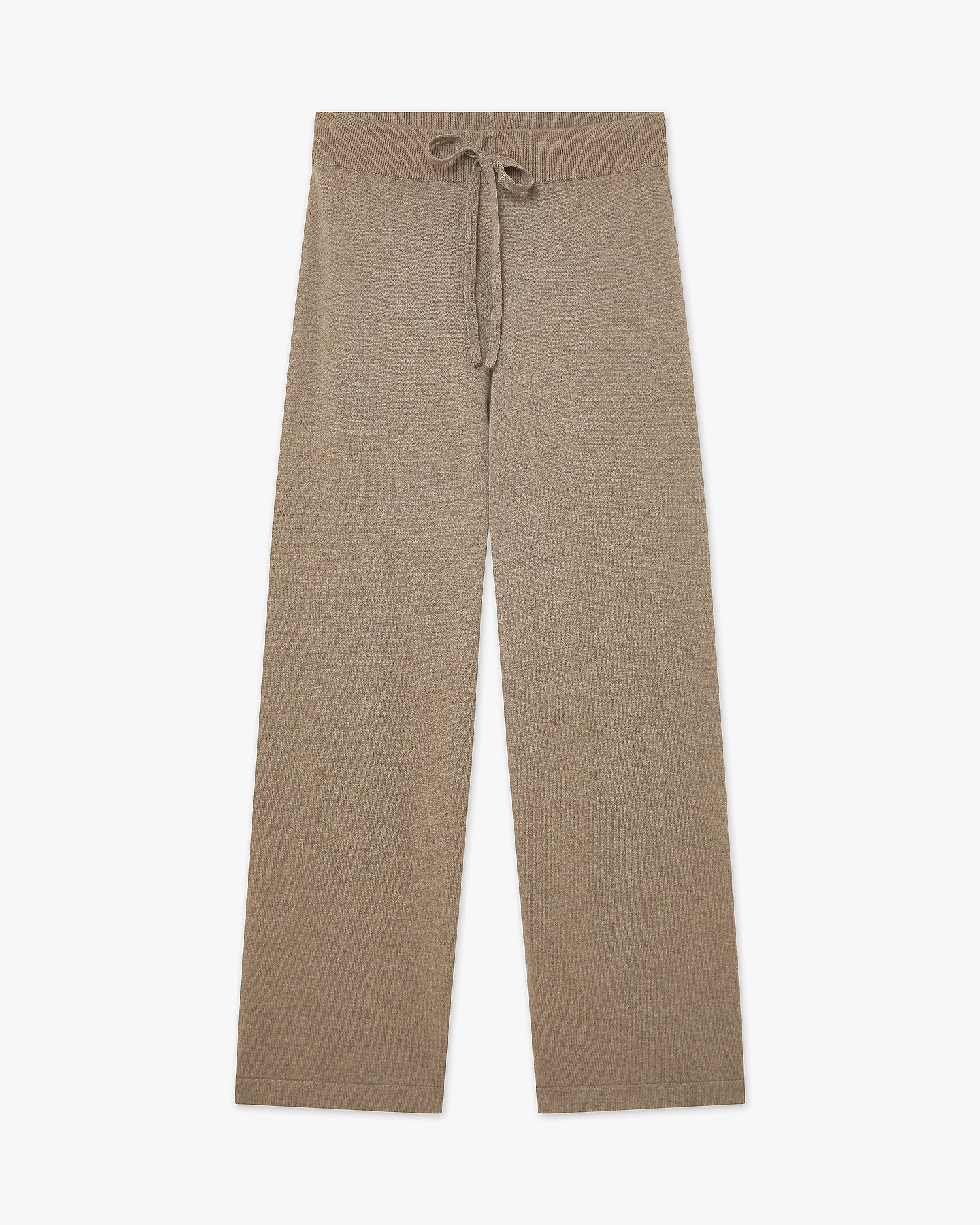 Palazzo Sweatpants - Taupe Cashmere