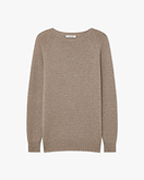 Parksville Rundhalspullover Damen - Taupe