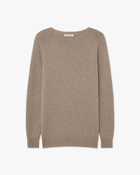 Women's Parksville Crew Neck Sweater - Taupe Cashmere