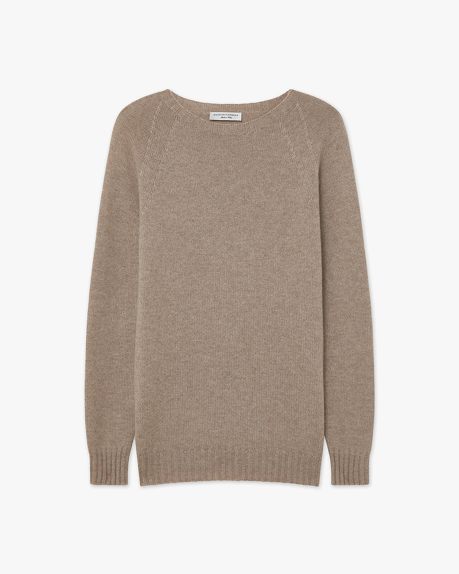 Women's Parksville Crew Neck Sweater - Taupe Cashmere