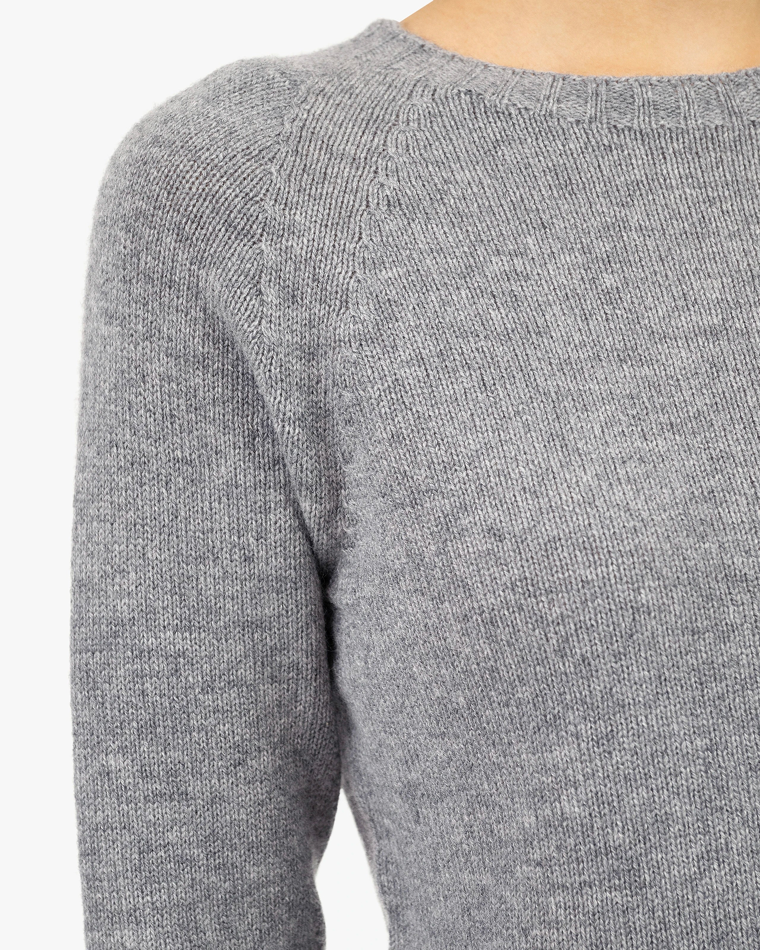 Women's Parksville Crew Neck Sweater - Medium Grey Cashmere