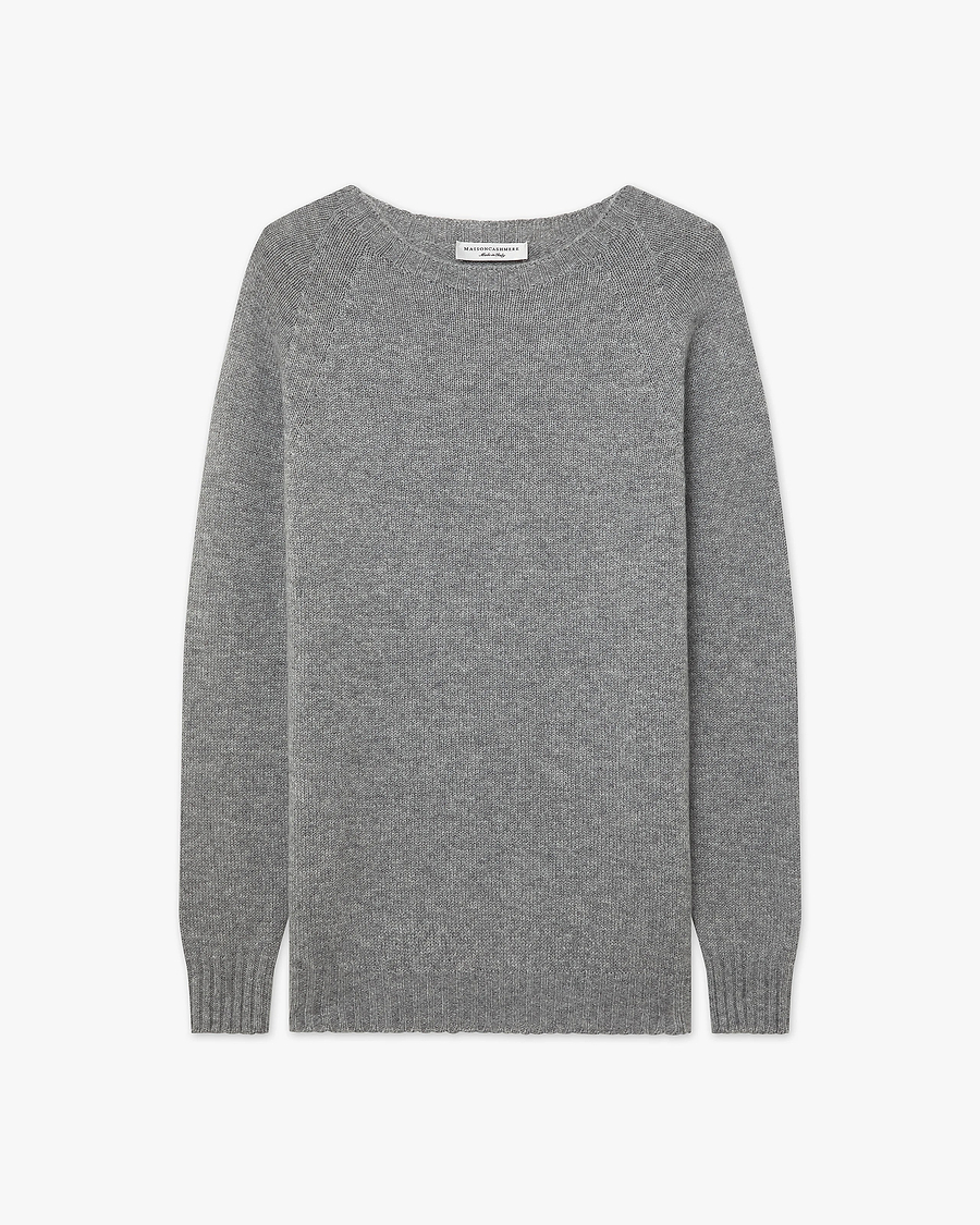 Women's Parksville Crew Neck Sweater - Medium Grey Cashmere