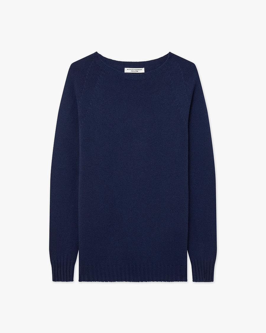 Women's Parksville Crew Neck Sweater - Blue Cashmere