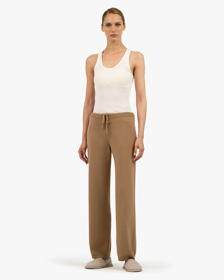 Women's Parksville Sweatpants - Camel Cashmere