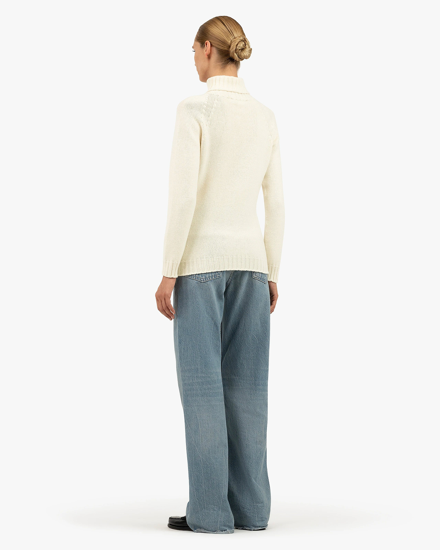 Women's Parksville Turtleneck Sweater - White Cashmere