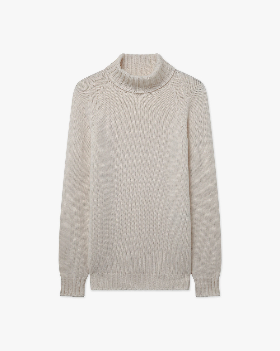 Women's Parksville Turtleneck Sweater - White Cashmere