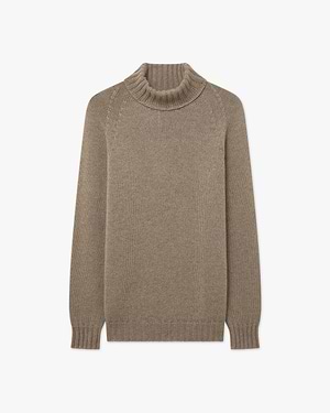Parksville Rollkragenpullover Damen - Taupe