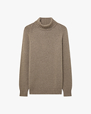 Parksville Rollkragenpullover Damen - Taupe
