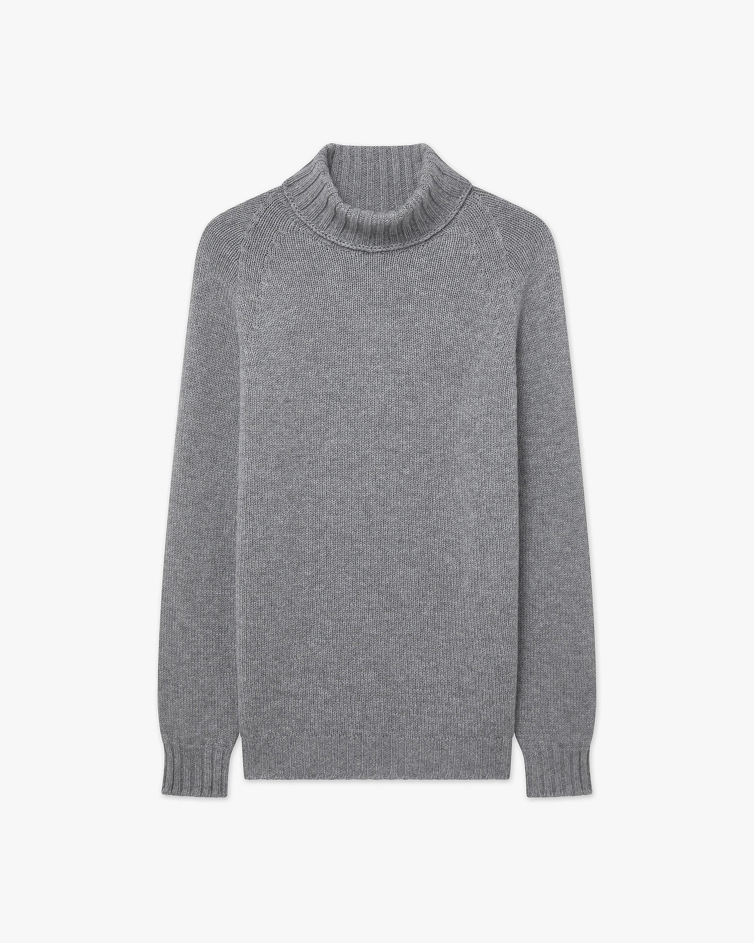 Women's Parksville Turtleneck Sweater - Medium Grey Cashmere