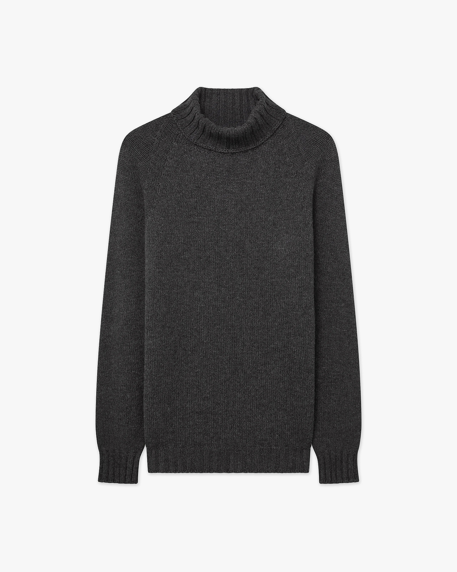 Women's Parksville Turtleneck Sweater - Charcoal Cashmere