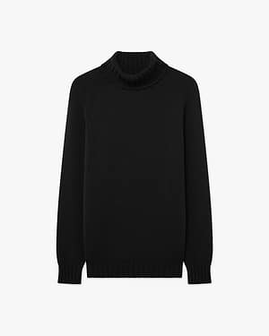 Parksville Rollkragenpullover Damen - Schwarz