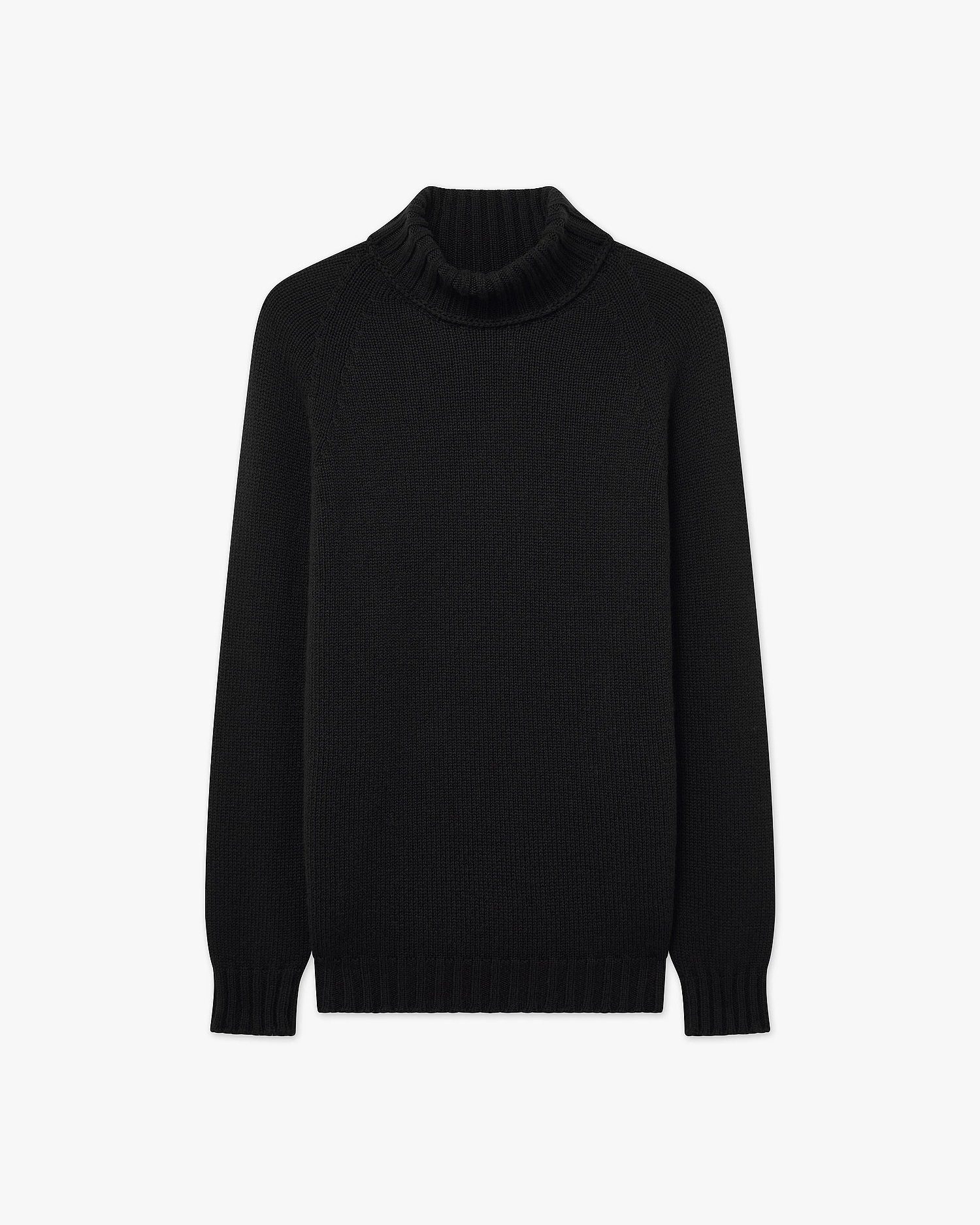 Women's Parksville Turtleneck Sweater - Black Cashmere
