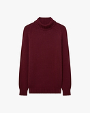 Parksville Rollkragenpullover Damen - Bordeaux