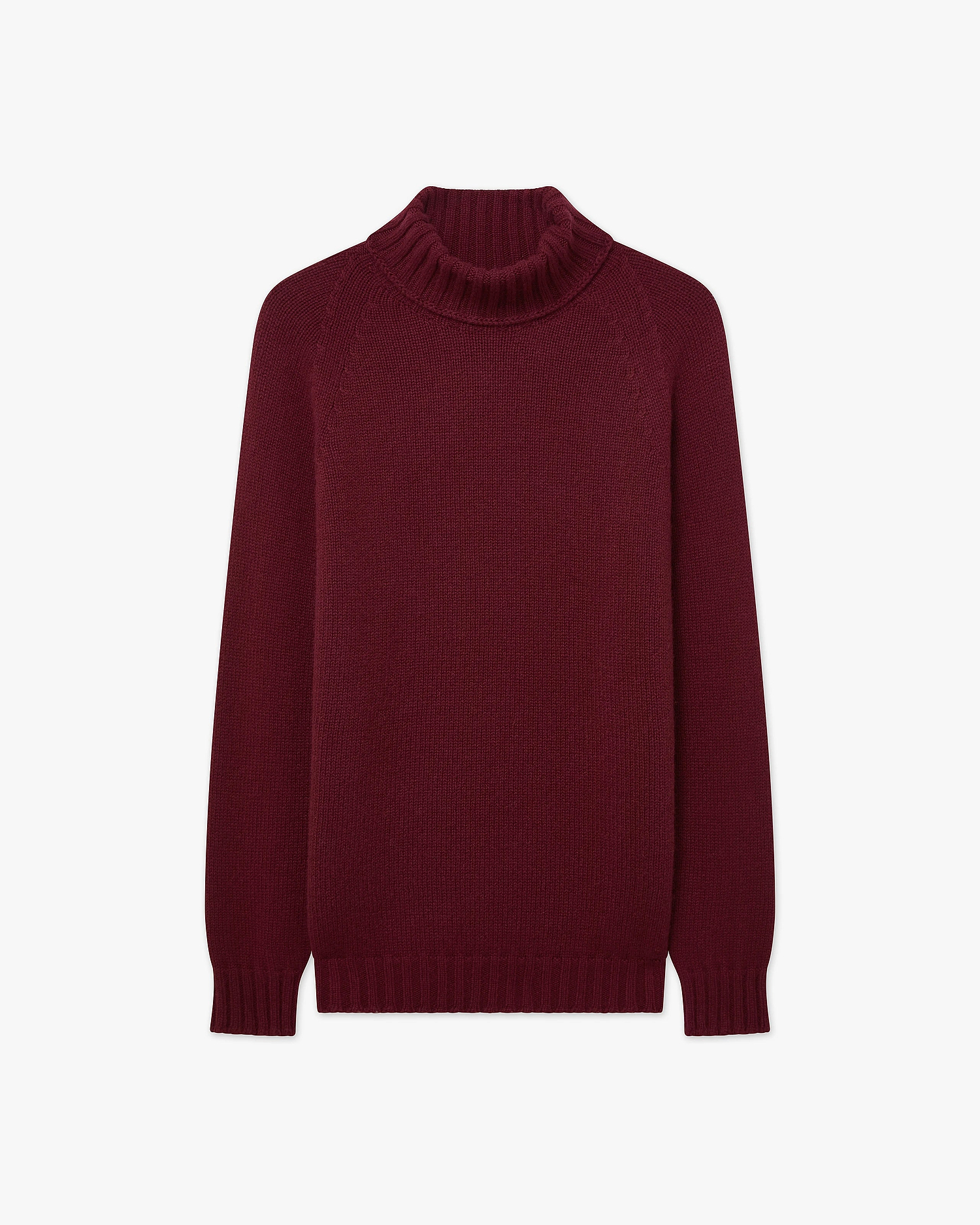 Women's Parksville Turtleneck Sweater - Bordeaux Cashmere