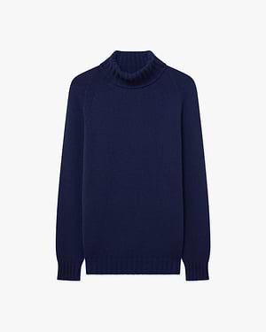 Parksville Rollkragenpullover Damen - Blau