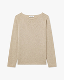 Piuma Rundhalspullover Damen - Beige