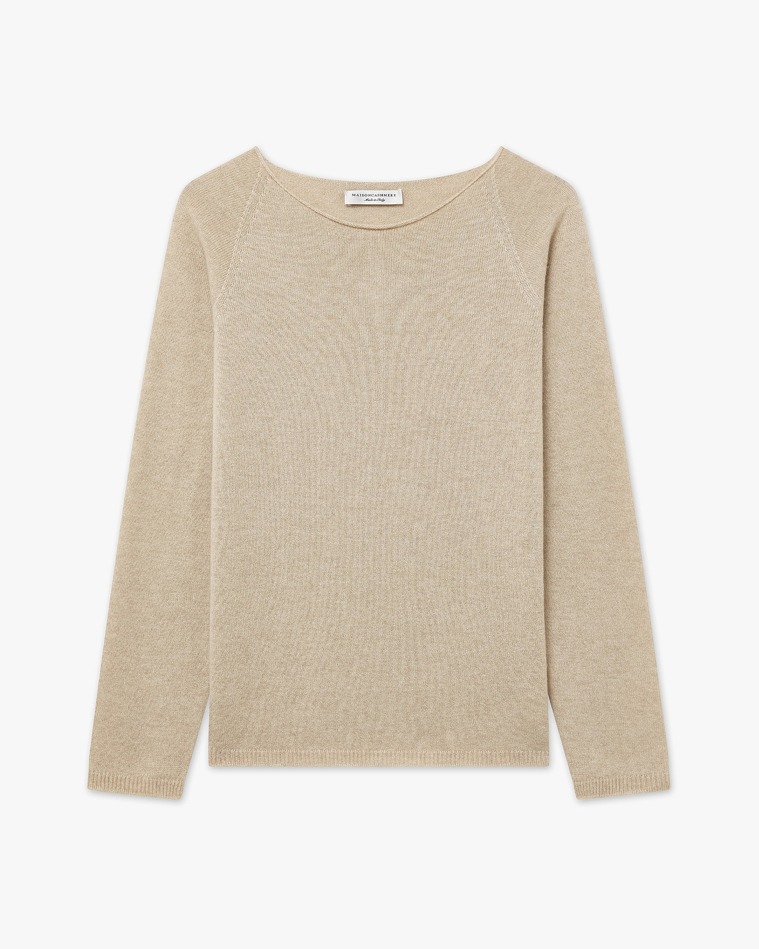 Women's Piuma Crew Neck Sweater - Beige Cashmere