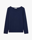 Piuma Rundhalspullover Damen - Blau