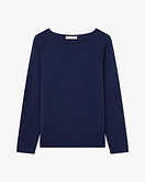 Piuma Rundhalspullover Damen - Blau