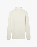 Pull Col Montant Piuma - Écru