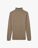Pull Col Montant Piuma - Taupe