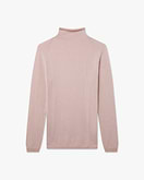 Pull Col Montant Piuma - Rose