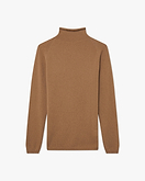 Pull Col Montant Piuma - Camel