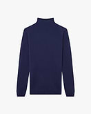 Pull Col Montant Piuma - Bleu