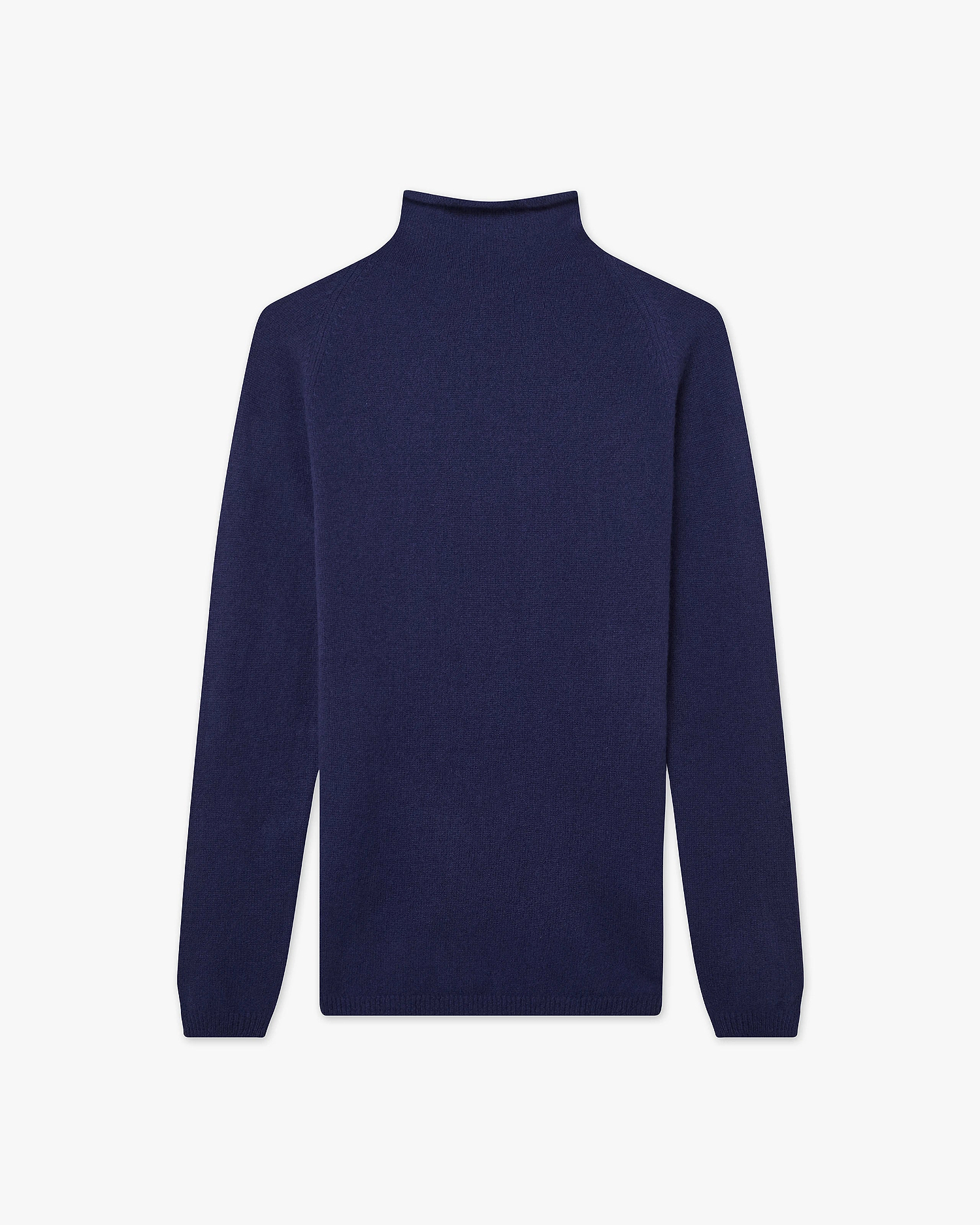 Piuma Mock Neck Sweater - Blue Cashmere