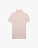 Piuma Mock Neck T-Shirt - Rosa