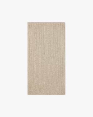 Damen Gerippter Schal - Beige