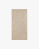 Damen Gerippter Schal - Beige