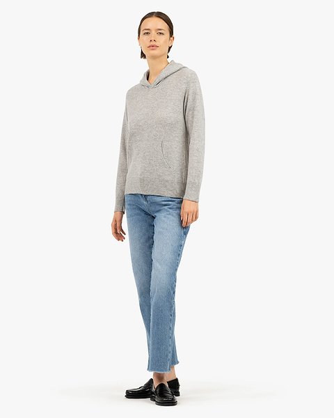 Women's Salò Hoodie - Light Grey Cashmere
