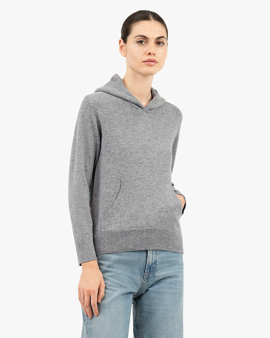 Women's Salò Hoodie - Medium Grey Cashmere