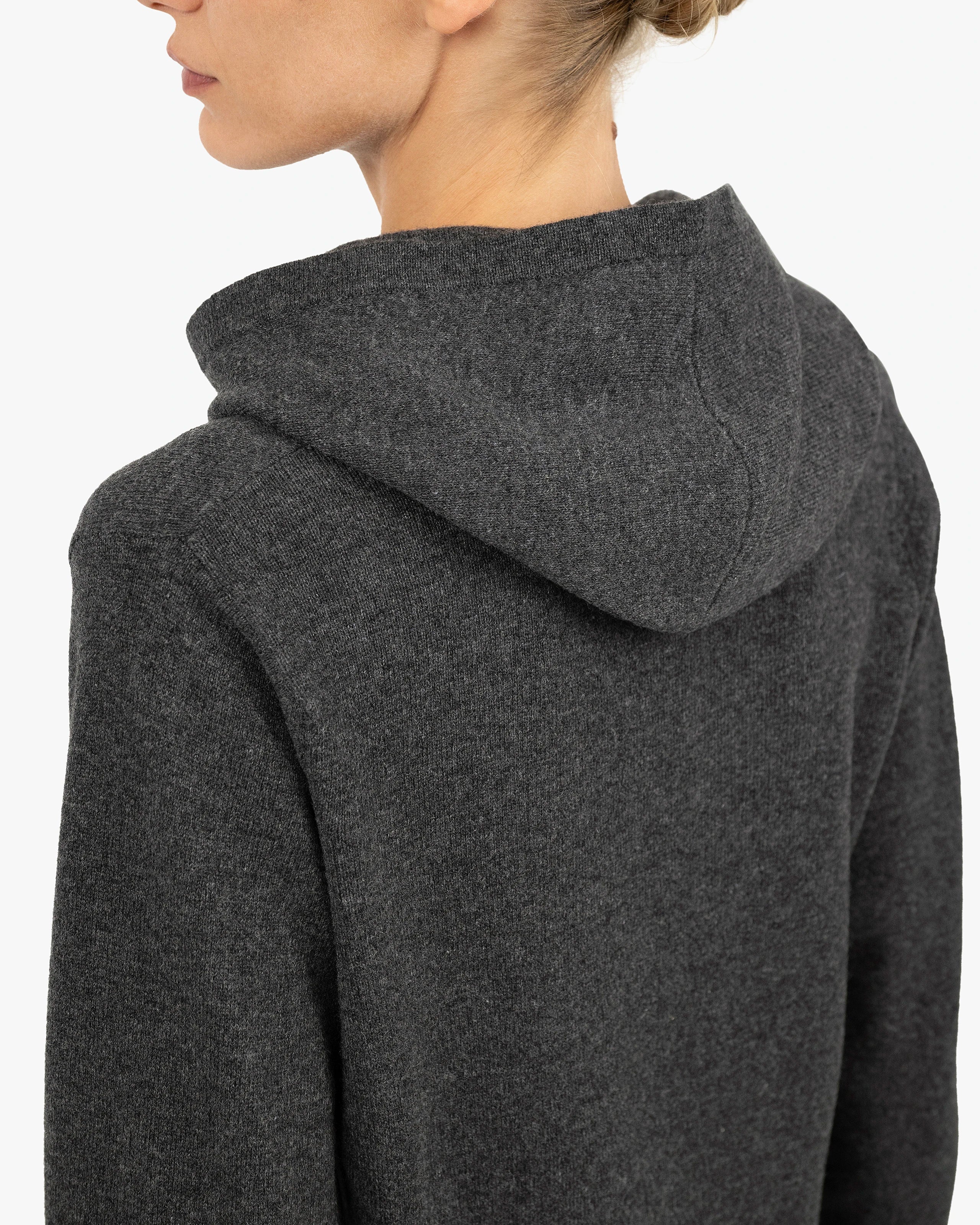 Women's Salò Hoodie - Charcoal Cashmere