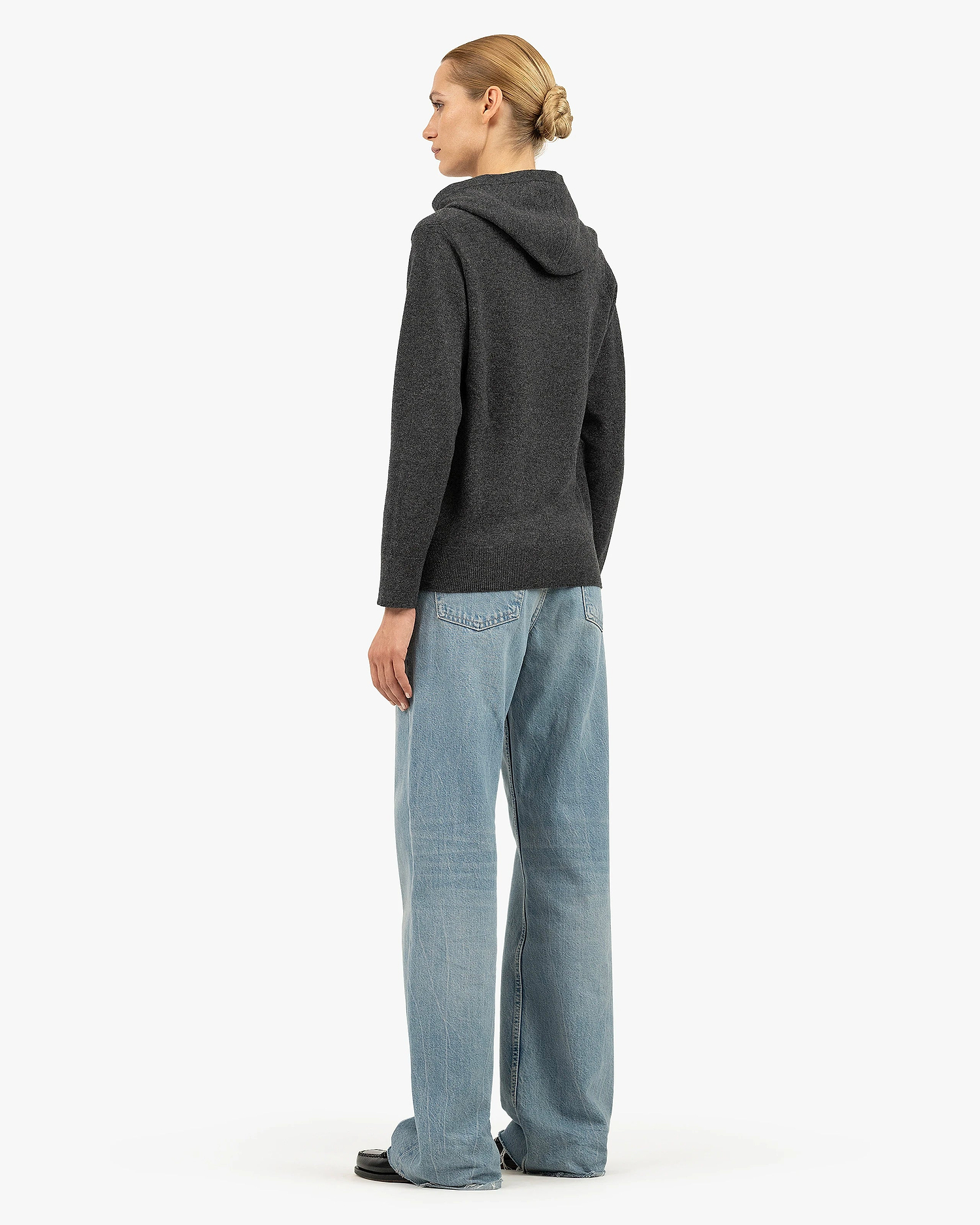 Women's Salò Hoodie - Charcoal Cashmere
