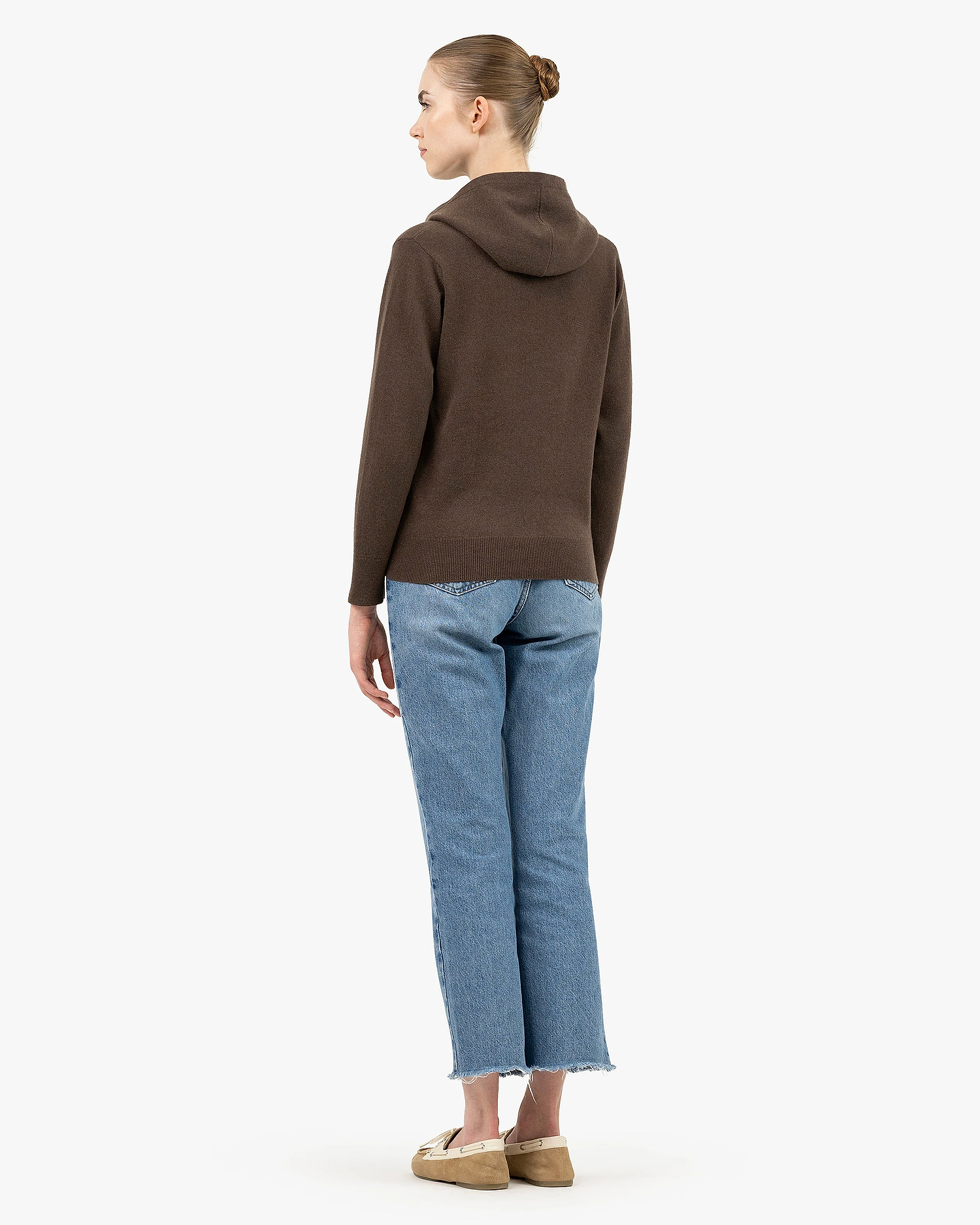 Women's Salò Hoodie - Brown Cashmere