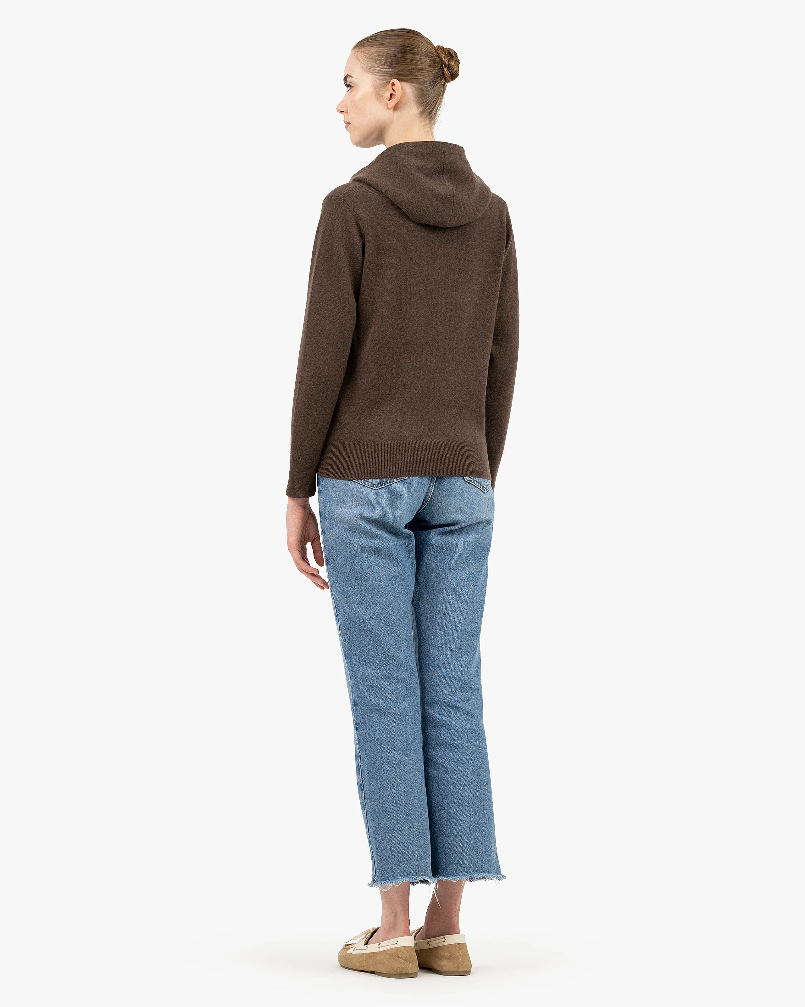 Women's Salò Hoodie - Brown Cashmere