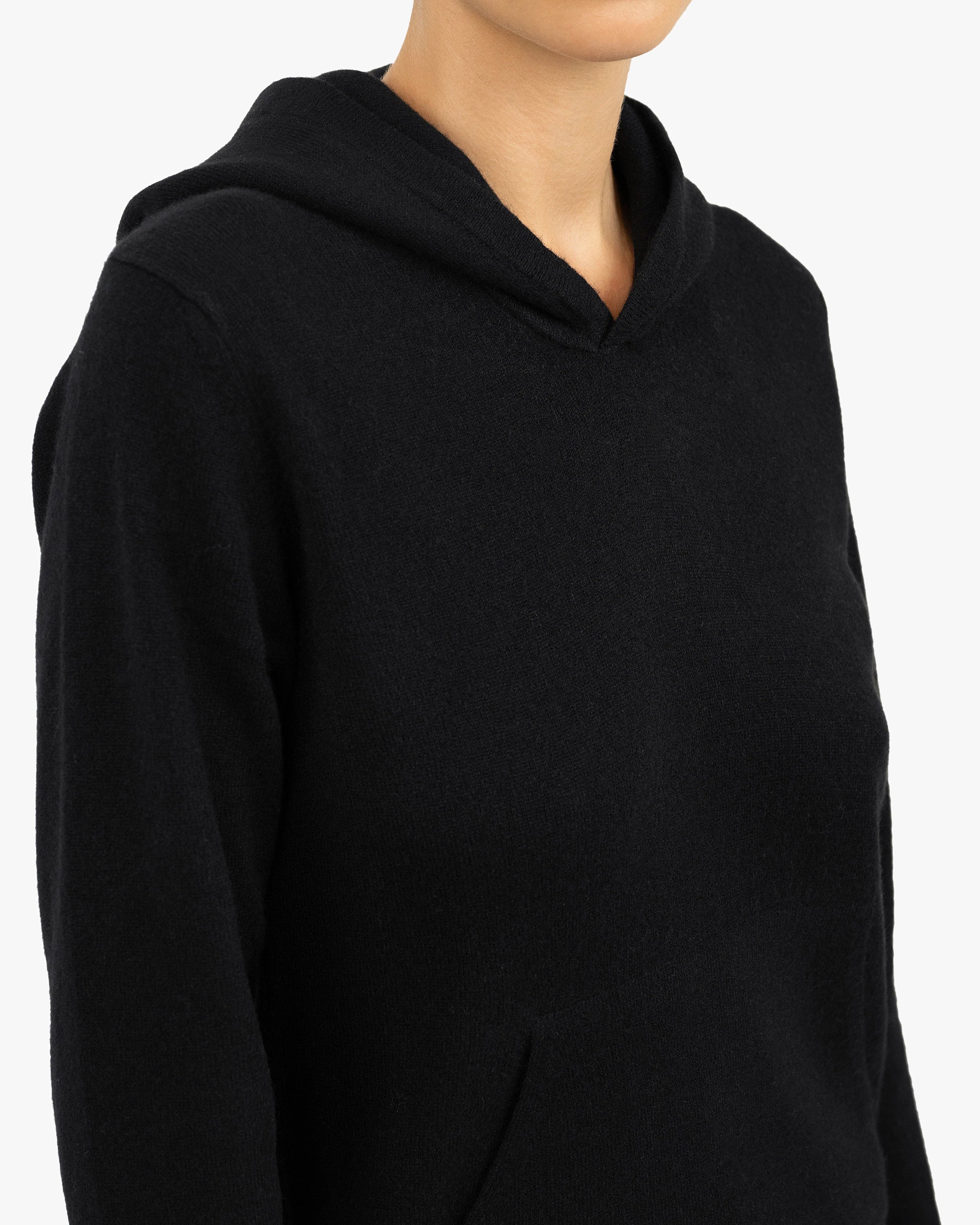 Women's Salò Hoodie - Black Cashmere