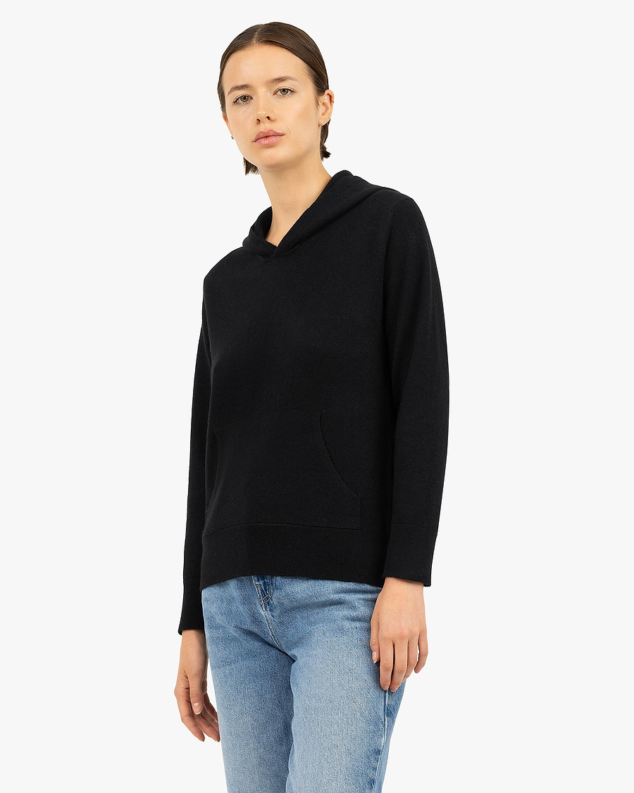 Women's Salò Hoodie - Black Cashmere