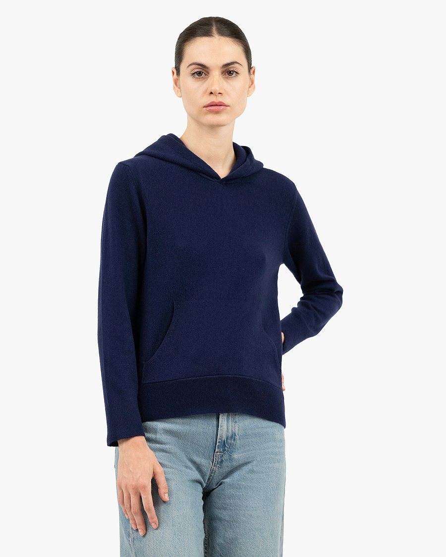 Women's Salò Hoodie - Blue Cashmere
