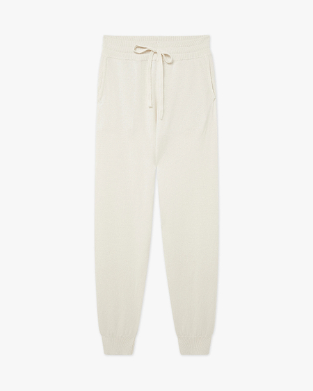 Women's Salò Joggers - White Cashmere