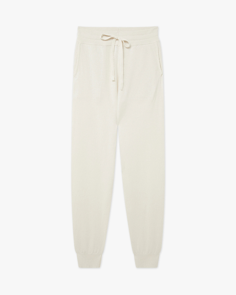 Women's Salò Joggers - White Cashmere
