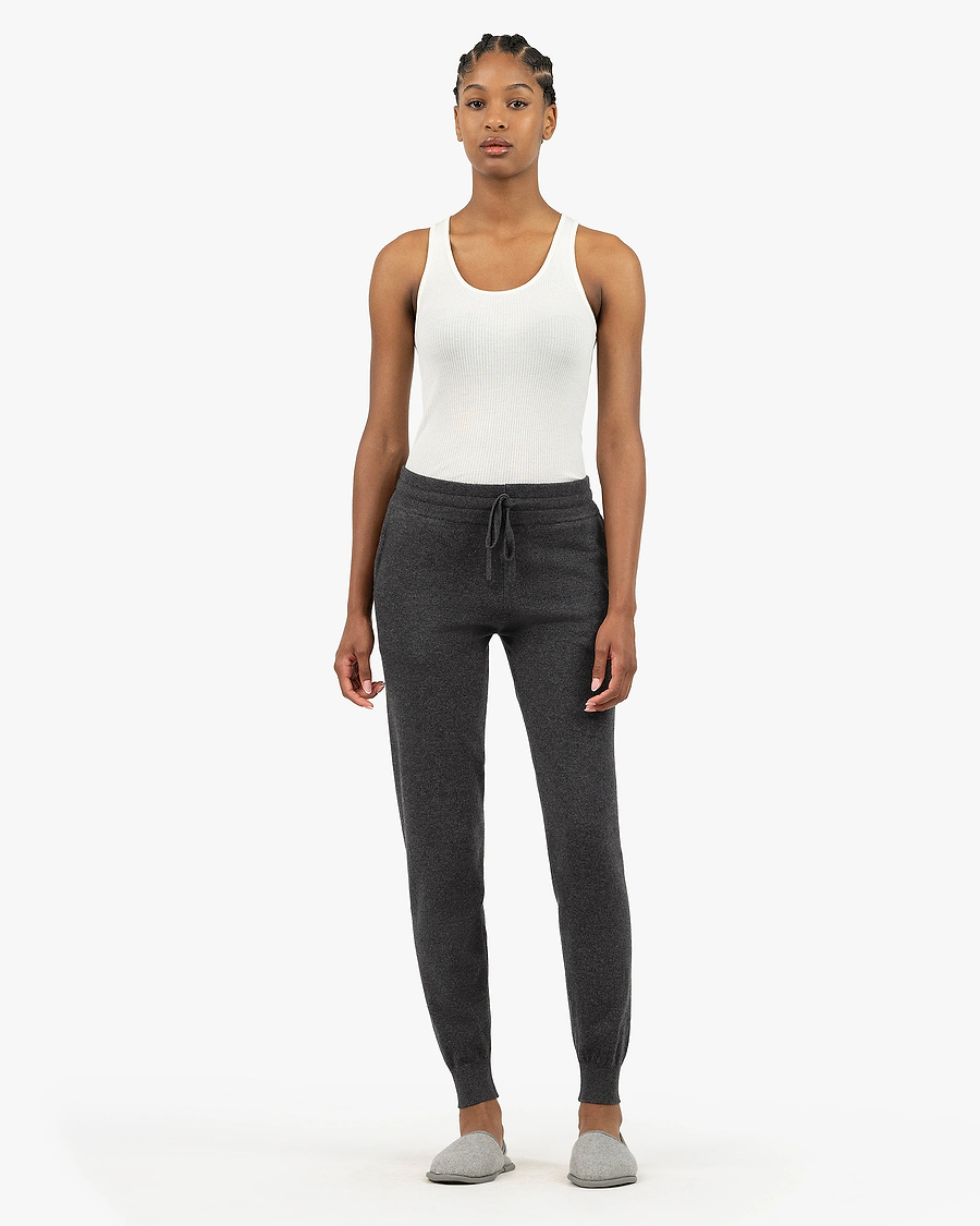 Women's Salò Joggers - Charcoal Cashmere