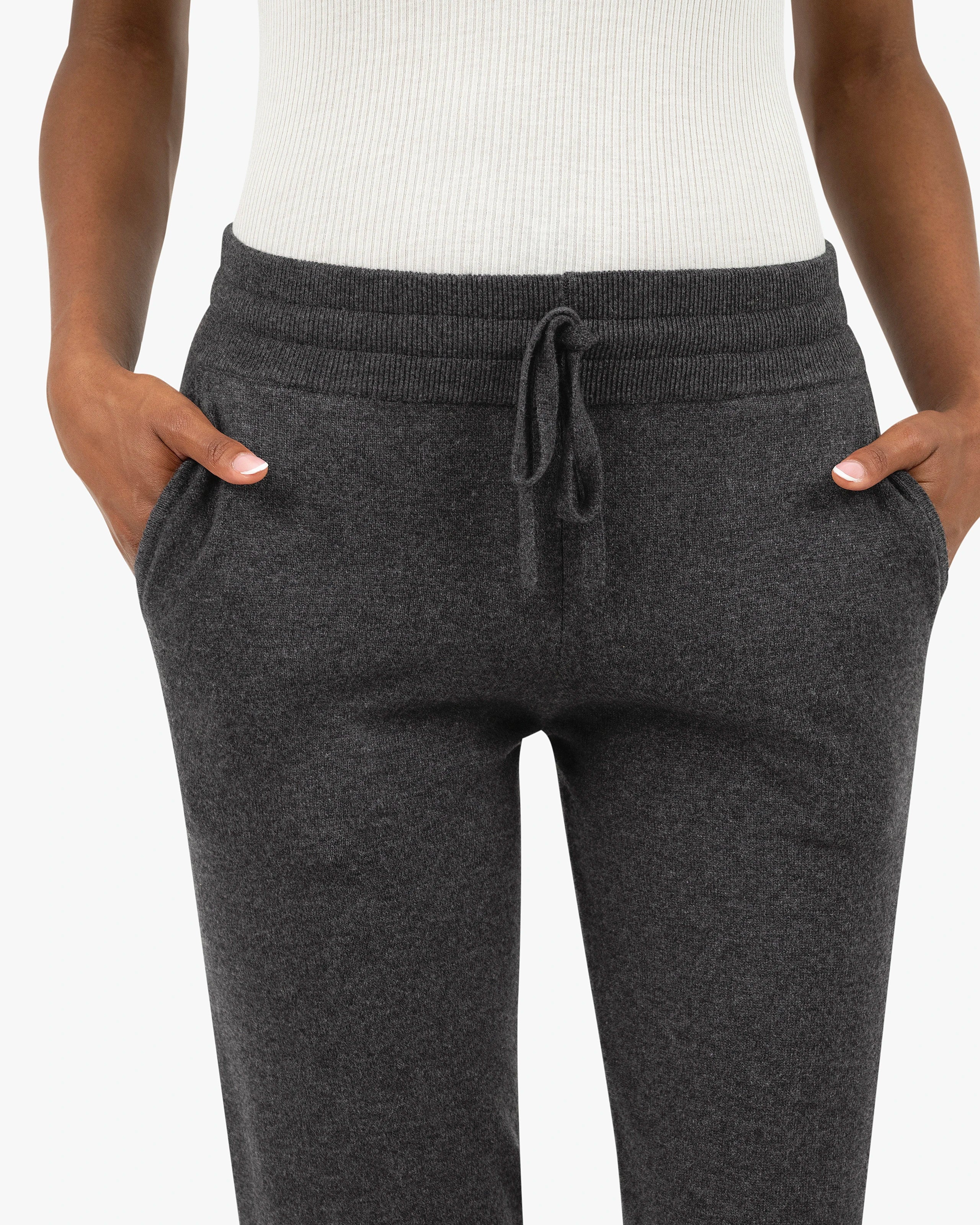 Women's Salò Joggers - Charcoal Cashmere
