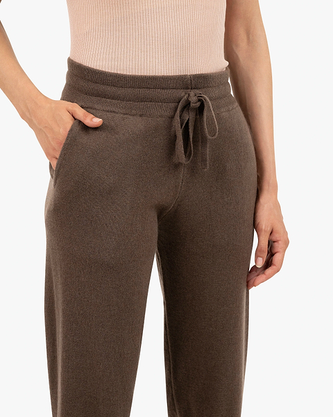 Women's Salò Joggers - Brown Cashmere