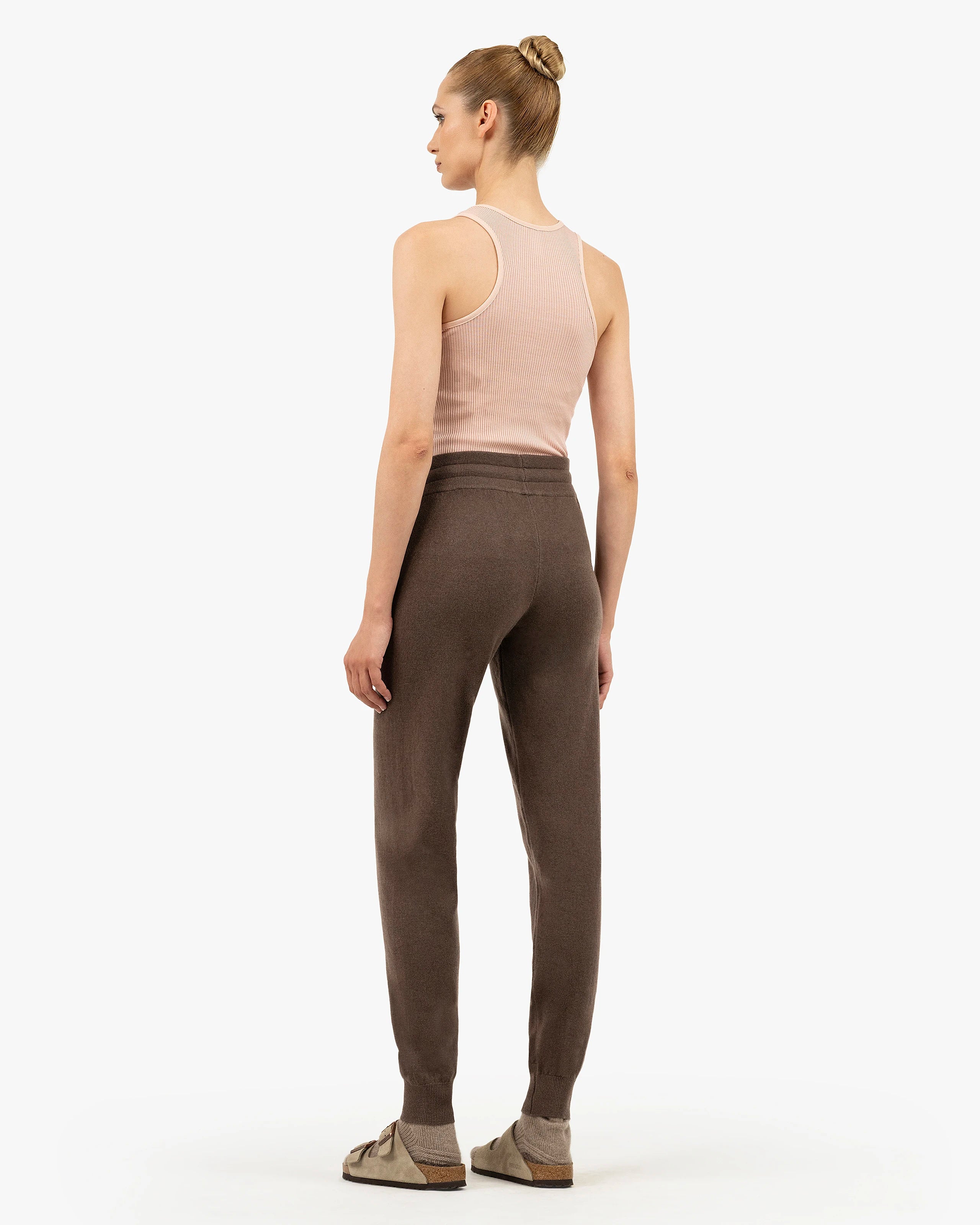 Women's Salò Joggers - Brown Cashmere